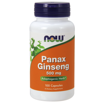 NOW Panax Ginseng 500mg 100 kapszula