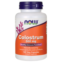 NOW Colostrum 500 mg 120 caps.