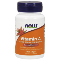 NOW Vitamin A 10000IU 100 softgel