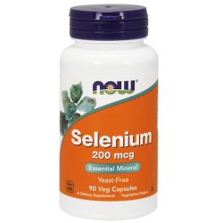 NOW Selenium 200 mcg 90 kapszula