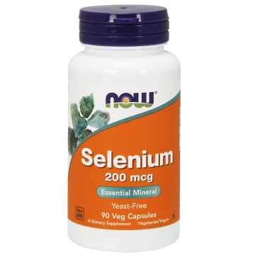 NOW Selenium 200 mcg 90 kapszula