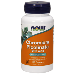 NOW Chromium Picolinate 200mcg 100 kapszula