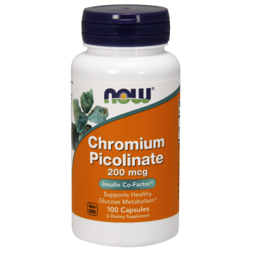 NOW Chromium Picolinate 200mcg 100 kapszula