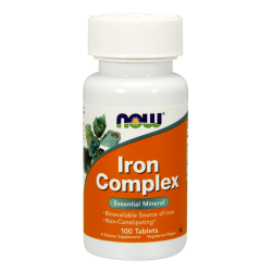 NOW Iron Complex 100 tabletta