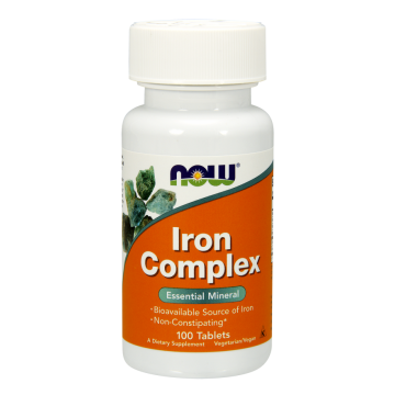 NOW Iron Complex 100 tabletta