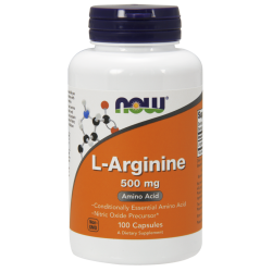 NOW L-Arginine 500 mg 100 kapszula