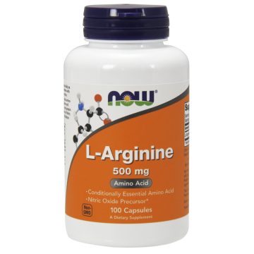 NOW L-Arginine 500 mg 100 kapszula