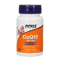 NOW CoQ10 100 mg 30 vegan kapszula