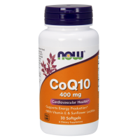 NOW CoQ10 400 mg 30 vcaps.