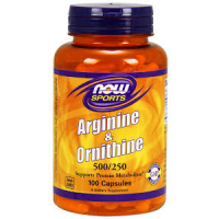 NOW Arginine&Ornithine 500/250 100 kapszula