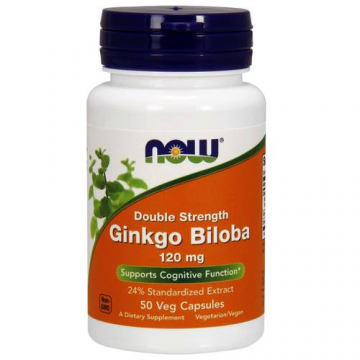 NOW Ginkgo Biloba 120 mg 50 kapszula