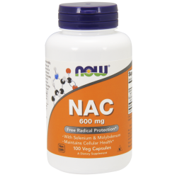 NOW NAC 600 mg 100 kapszula