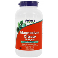 NOW Magnesium Citrate 180 gélkapszula