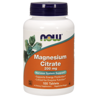 NOW Magnesium Citrate 200mg 100 tabletta