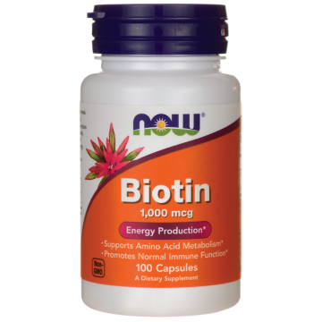 NOW Biotin 1000mcg 100 kapszula