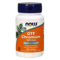 NOW GTF Chromium 200 mcg 100 tabletta