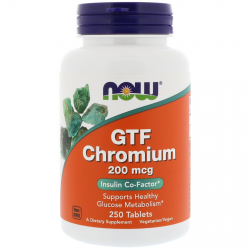 NOW GTF Chromium 200 mcg 250 tabletta