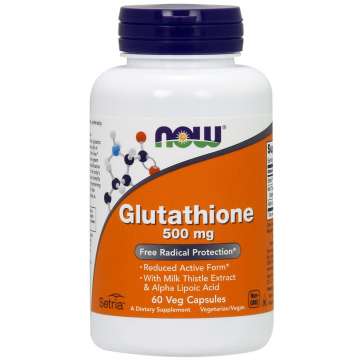 Now Glutathione 500mg 60 kapszula