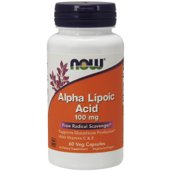 NOW Alpha Lipoic Acid 100 mg 60 vegan kapszula