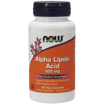 NOW Alpha Lipoic Acid 100 mg 60 vegan kapszula