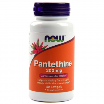 NOW Pantethine 300 mg 60  lágykapszula