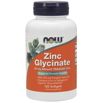 NOW Zinc Glycinate 120 gélkapszula