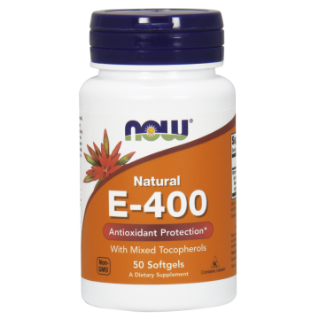 Now E-400 Mixed Tocopherols 50 gélkapszula