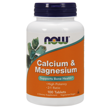 NOW Calcium & Magnesium 100 tabletta