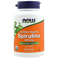 NOW Spirulina 500 mg 200 tabletta