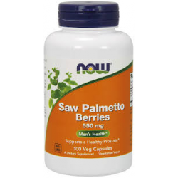 NOW Saw Palmetto Berries 550 mg 100 kapszula