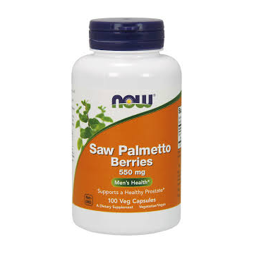 NOW Saw Palmetto Berries 550 mg 100 kapszula