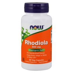 NOW Rhodiola 500 mg 60 vegan kapszula