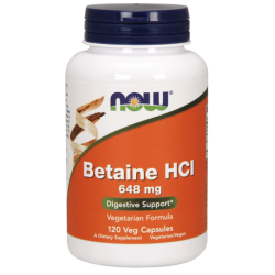 NOW Betaine HCL 120 kapszula