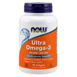 NOW Ultra Omega-3 90 gélkapszula