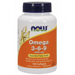 NOW Omega 3-6-9 1000mg  100 gélkapszula