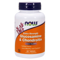 NOW Glucosamine & Chrondroitin Extra Strengh 60