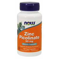 NOW Zinc Picolinate 50 mg 120 vegan kapszula