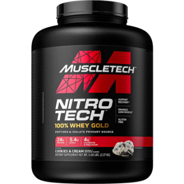 MuscleTech NitroTech 100% Whey Gold 2272g 