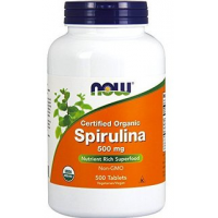 NOW Spirulina 500 mg facts