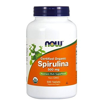 NOW Spirulina 500 mg 100 tabletta