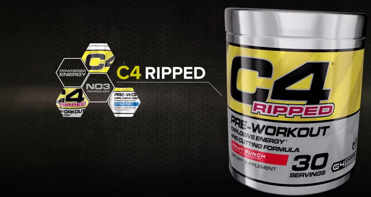 Cellucor edzés előtti Ripped