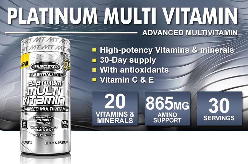 Muscletech Platinum Multi Vitamin